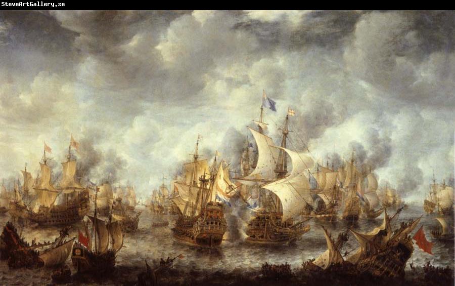 REMBRANDT Harmenszoon van Rijn The Battle of Ter Heide,10 August 1653